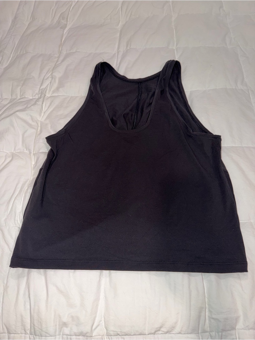 Athleta Black Racerback Tank Top